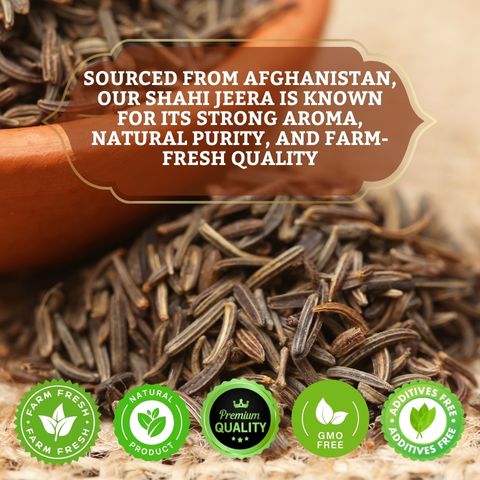 AFGHAN SHAHI ZEERA | PREMIUM CARAWAY SEEDS | 100% PURE & NATURAL - Image 3