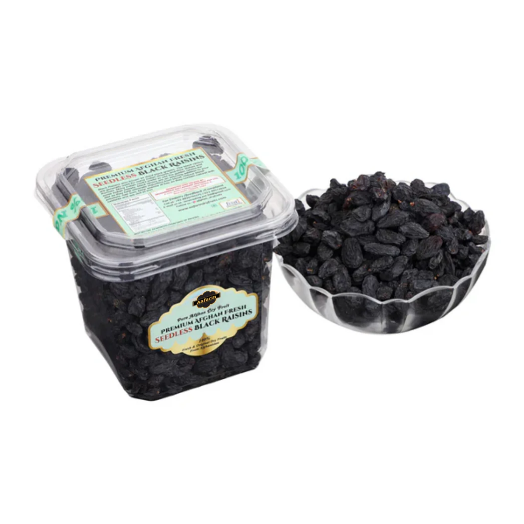 PREMIUM AFGHAN FRESH SEEDLESS BLACK RAISINS ( KALI KISHMISH ) - Image 4